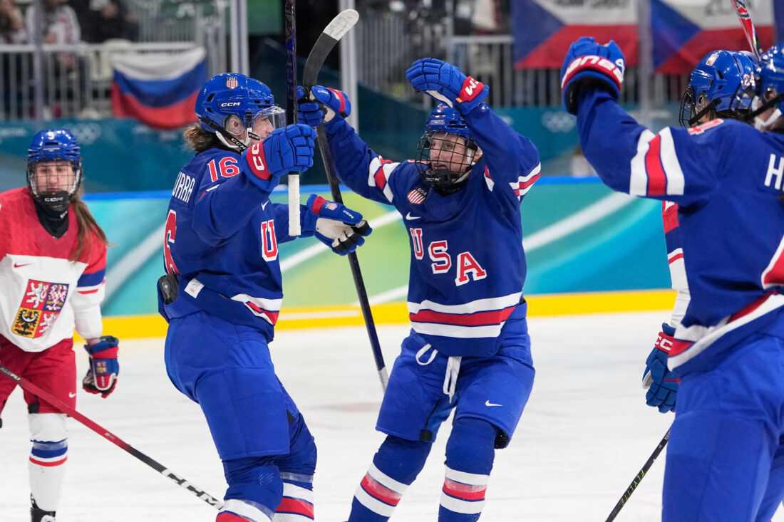USA women open Olympic hockey with 5-1 win over Czechia